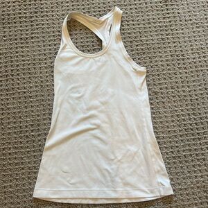 White Lululemon Tank Top